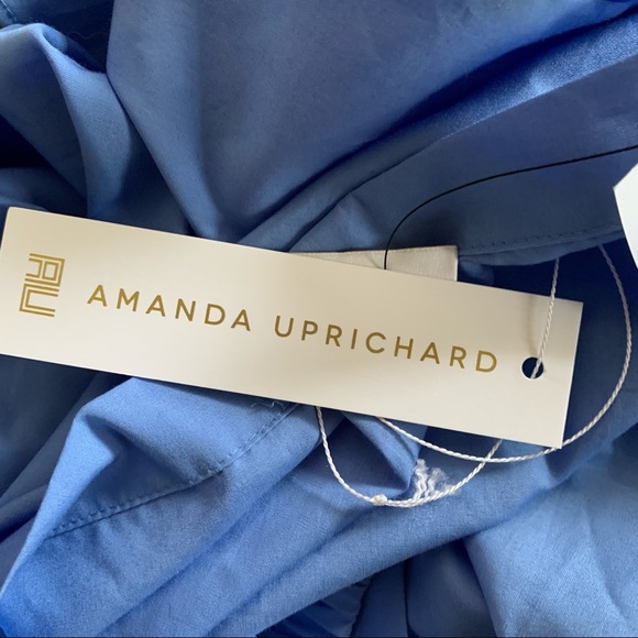 Amanda Uprichard Arabelle Top chambray net xsmall - Picture 7 of 8